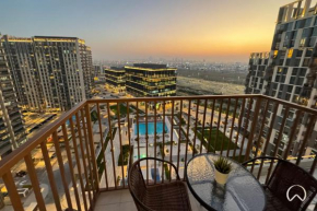 Oraya - City Retreat 1BR in Collective With Pool View